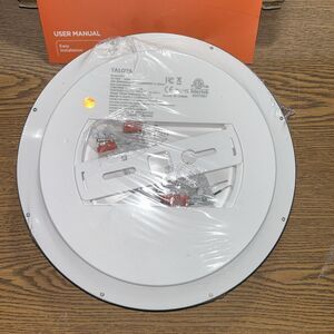 Taloya LED Ceiling Light Fixture 2-Pack Flush Mount Modern White